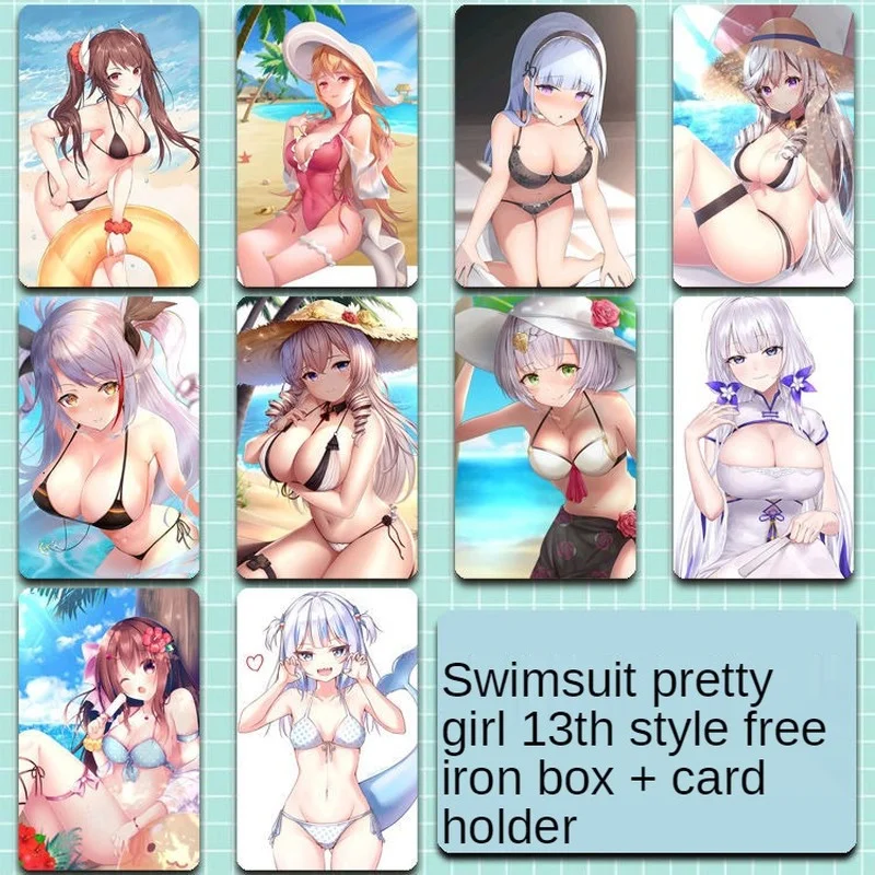 10 pieces1 set of two-dimensional swimsuit girl card stickers custom animation HD crystal star fantasy custom anime sailor moon
10 pieces1 set of two-dimensional swimsuit girl card stickers custom animation HD crystal star fantasy custom anime sailor moon