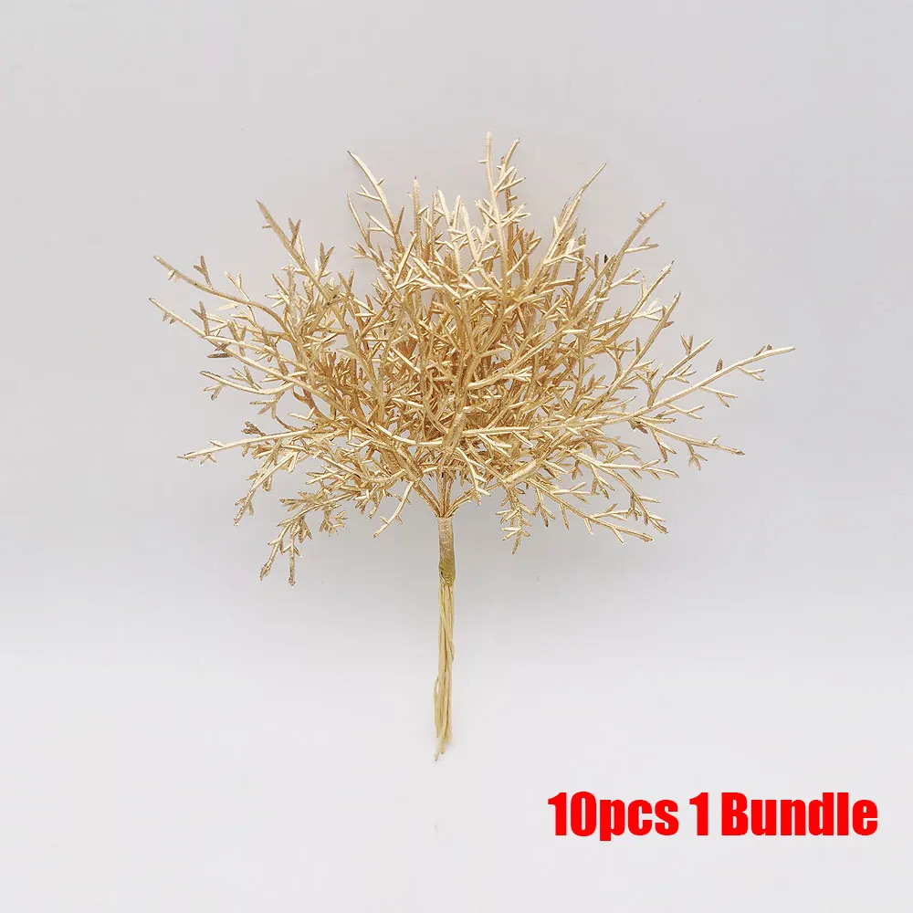 Christmas Artificial Flower Pine Leaves Branch Plant Grass Xmas Wreath Party Supply Wedding Decor DIY Accessories Gold Color
Christmas Artificial Flower Pine Leaves Branch Plant Grass Xmas Wreath Party Supply Wedding Decor DIY Accessories Gold Color
