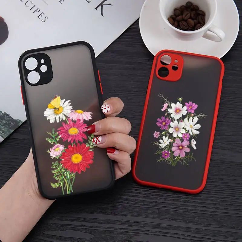 daisy Flower art painting pattern Phone Case matte transparent For iphone 7 8 11 12 plus mini x xs xr pro max cover
daisy Flower art painting pattern Phone Case matte transparent For iphone 7 8 11 12 plus mini x xs xr pro max cover