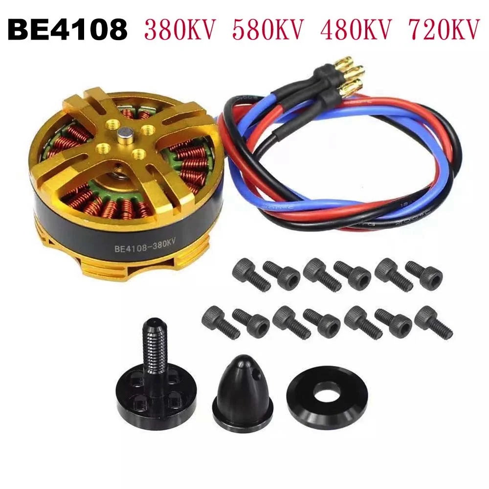 BE4108 Brushless Motor For Drone Accessory 380KV 580KV 480KV 720KV RC Multi Axis External Rotating Brushless High Speed Motor
BE4108 Brushless Motor For Drone Accessory 380KV 580KV 480KV 720KV RC Multi Axis External Rotating Brushless High Speed Motor
