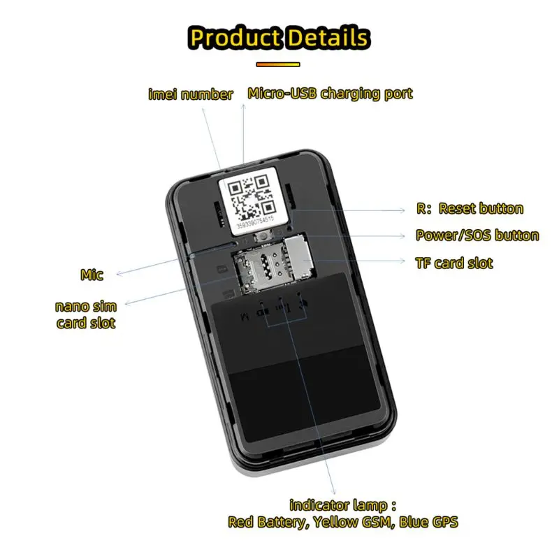 G11 Automotive Long 90days Standby Time Strong Magnetic Vehicle GPS Tracker SOS 28GC
G11 Automotive Long 90days Standby Time Strong Magnetic Vehicle GPS Tracker SOS 28GC