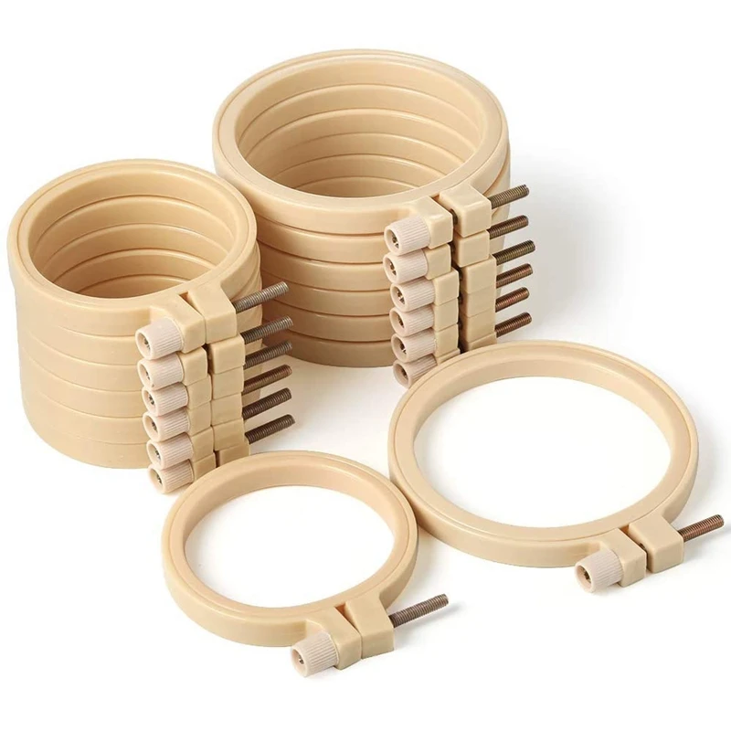 Обруч для вышивки пластиковый 14 шт., кольцо для вышивки крестиком 3 дюйма и 4 дюйма
Обруч для вышивки пластиковый 14 шт., кольцо для вышивки крестиком 3 дюйма и 4 дюйма