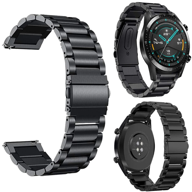 22 мм металлический ремешок для Huawei Watch GT/GT2 46 мм Honor Magic смарт-браслет из нержавеющей стали для TicWatch Pro Wristband Correa
22 мм металлический ремешок для Huawei Watch GT/GT2 46 мм Honor Magic смарт-браслет из нержавеющей стали для TicWatch Pro Wristband Correa