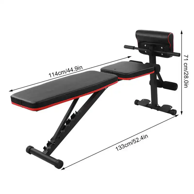 7 LVL Adjustable Foldable Weight Abdominal Bench Sit-up Fitness Dumbbell Bench Waist Bench For Home Gym Fitness Service
7 LVL Adjustable Foldable Weight Abdominal Bench Sit-up Fitness Dumbbell Bench Waist Bench For Home Gym Fitness Service
