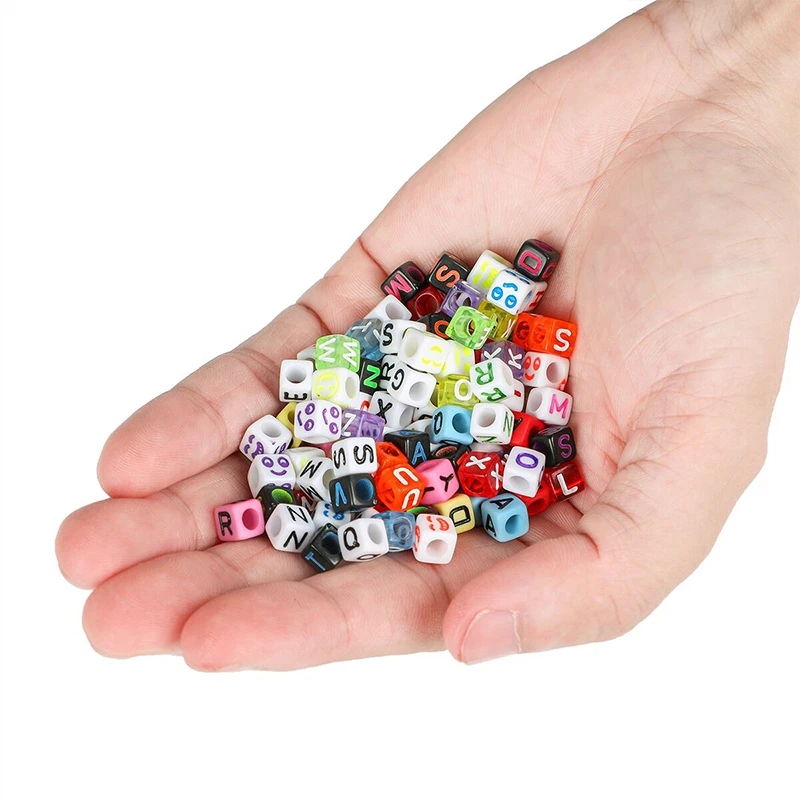 Letter Acrylic Beads Square Flat Alphabet Digital Cube Loose Spacer Beads Jewelry Making Handmade Diy Bracelet Necklace 
Letter Acrylic Beads Square Flat Alphabet Digital Cube Loose Spacer Beads Jewelry Making Handmade Diy Bracelet Necklace