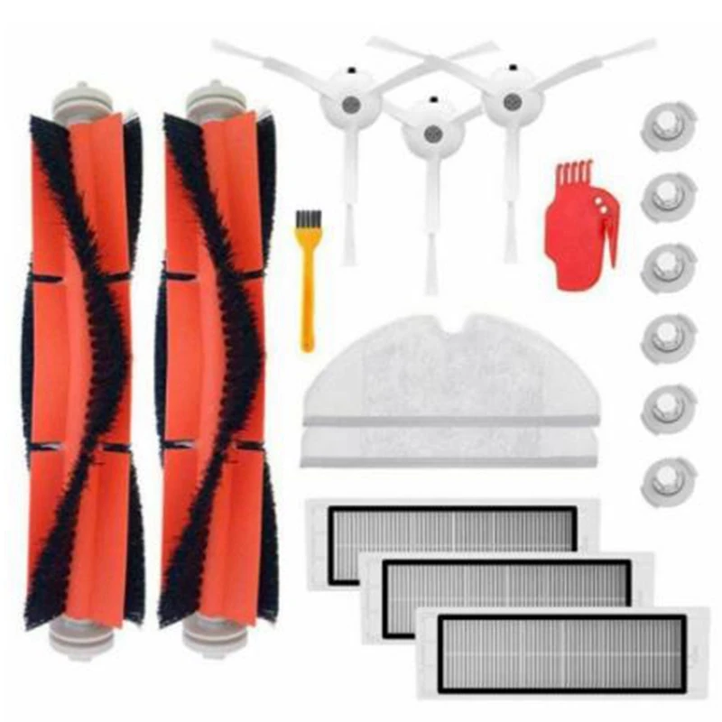 Vacuum Cleaner Parts Replacement for Mi Robot Roborock S50 S51 Roborock 2 Roborock S6 Max Vacuum Cleaner Accessory Kit
Vacuum Cleaner Parts Replacement for Mi Robot Roborock S50 S51 Roborock 2 Roborock S6 Max Vacuum Cleaner Accessory Kit