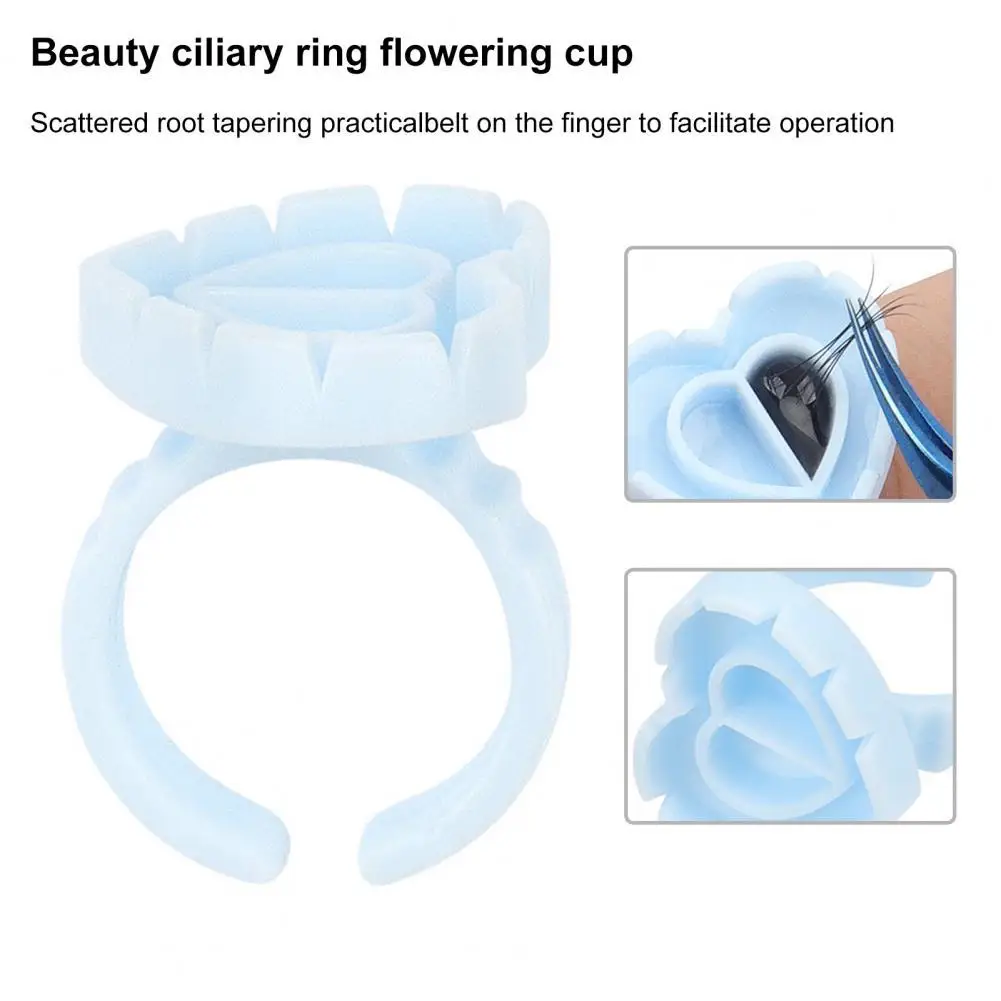 Glue Cups Good Flexibility Disposable Easy to Use Glue Rings Fanning Blossom Cups Lash Glue Holder Eyelash Tools
Glue Cups Good Flexibility Disposable Easy to Use Glue Rings Fanning Blossom Cups Lash Glue Holder Eyelash Tools