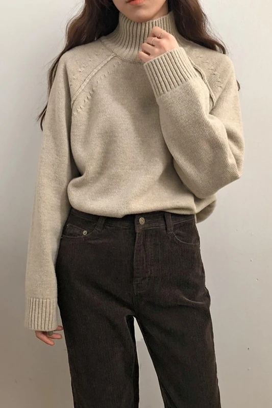 Autumn Winter Knitted Turtleneck Sweater Women Thick Long Sleeve Sweaters Women Solid Pullovers Korean Tops
Autumn Winter Knitted Turtleneck Sweater Women Thick Long Sleeve Sweaters Women Solid Pullovers Korean Tops