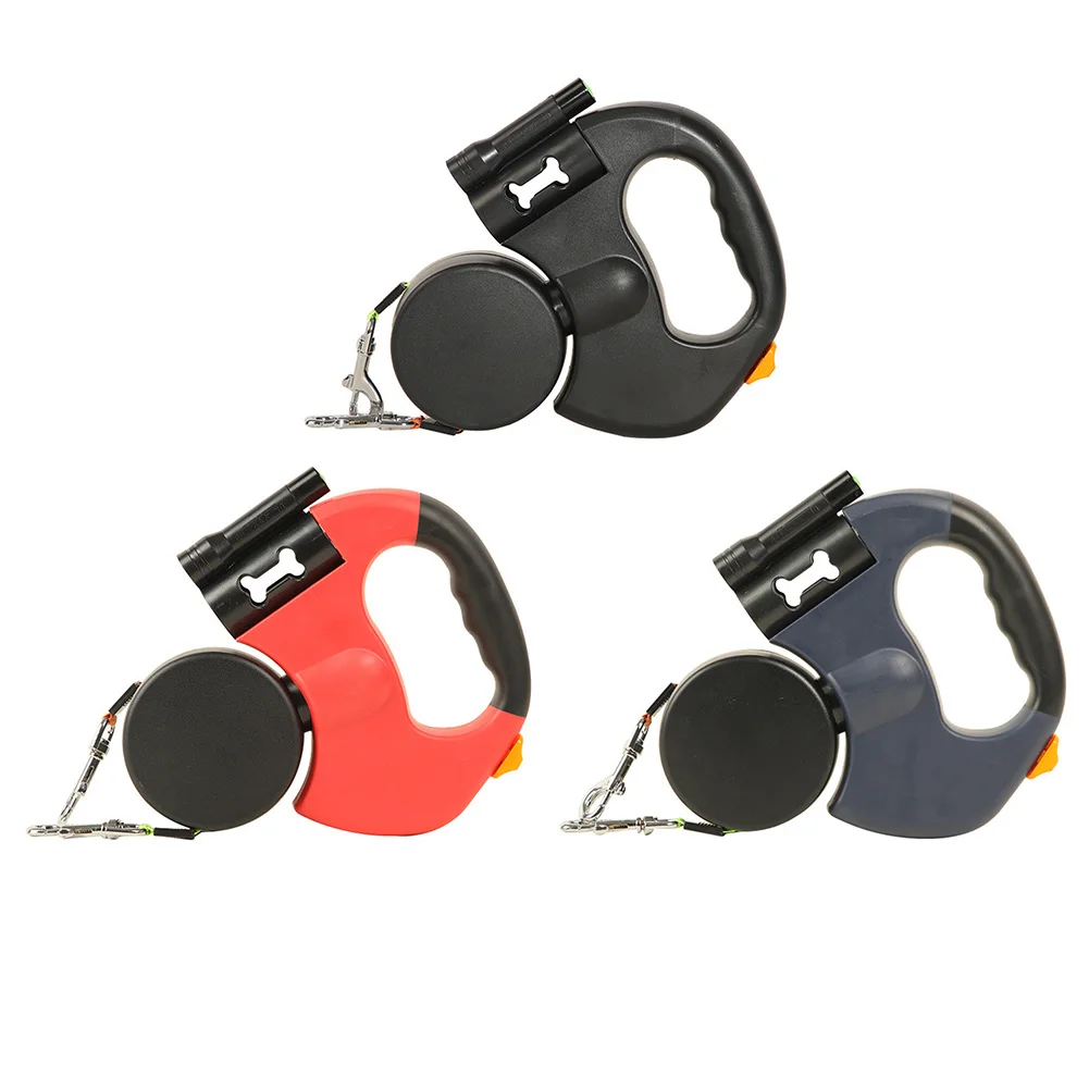 Pet Puppy Leash Dual Double Head Automatic Retractable Traction Rope with Flashlight Lighting Pet Walking Dog Chain
Pet Puppy Leash Dual Double Head Automatic Retractable Traction Rope with Flashlight Lighting Pet Walking Dog Chain