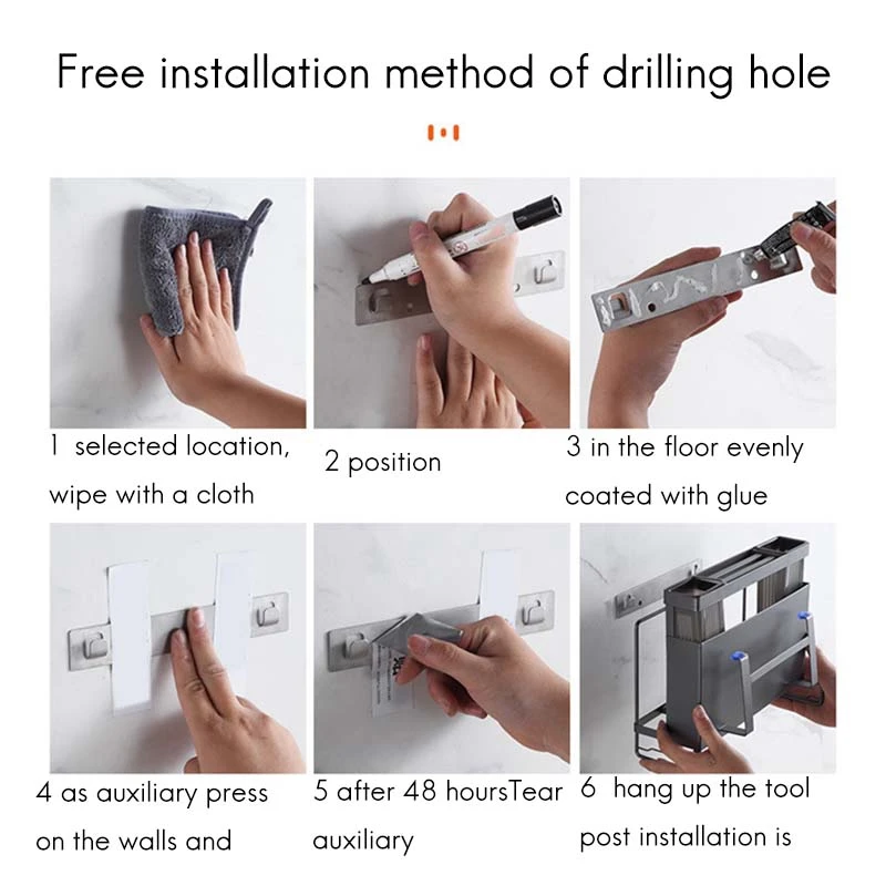 Metal Wall Mount Kitchen Storage Rack Knives Holder Cutlery Box Utensils Organizer Tableware Container
Metal Wall Mount Kitchen Storage Rack Knives Holder Cutlery Box Utensils Organizer Tableware Container