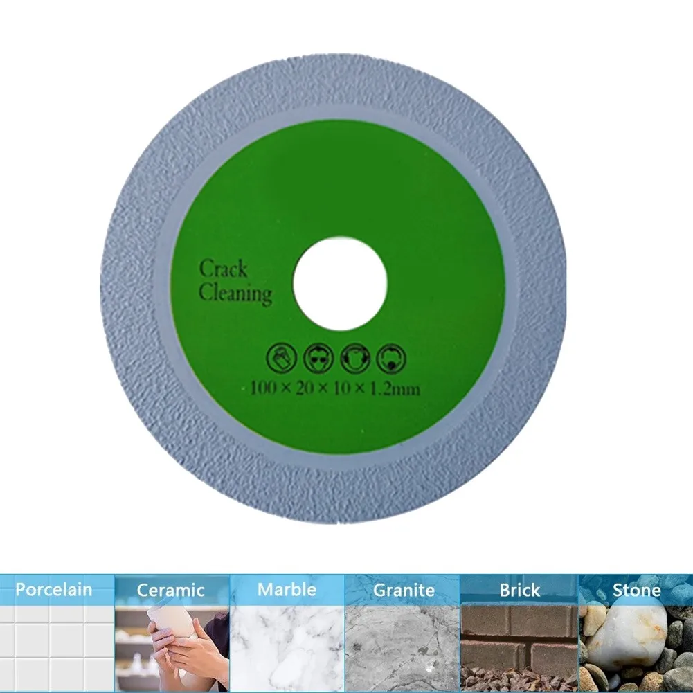 100*20*1.2mm Ultra-Thin Diamond Cutting Disc Cut Glass Tiles And Slooted Cutting Blade Sharp Durable Brazing Grinding
100*20*1.2mm Ultra-Thin Diamond Cutting Disc Cut Glass Tiles And Slooted Cutting Blade Sharp Durable Brazing Grinding