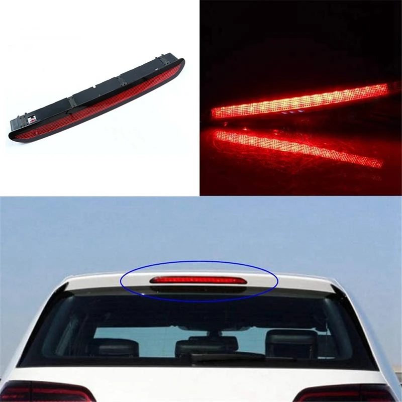 Car High Mount Third Brake Light 3Rd Stop Lamp Rear Tail Light for Golf 6 Golf 7 Mk6 Polo Hatchback 6R 5K0945087B
Car High Mount Third Brake Light 3Rd Stop Lamp Rear Tail Light for Golf 6 Golf 7 Mk6 Polo Hatchback 6R 5K0945087B