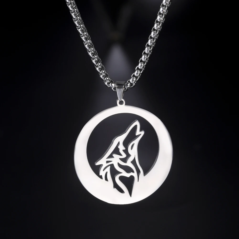 Stainless Steel Hollow Wolf Head Man Necklace Punk Charm Cute koala Animal Silver Color Pendant Special Gift For Women Jewelry
Stainless Steel Hollow Wolf Head Man Necklace Punk Charm Cute koala Animal Silver Color Pendant Special Gift For Women Jewelry