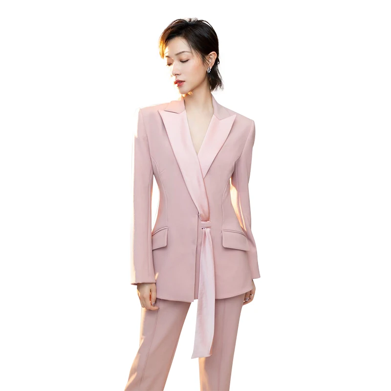 Vintage Women's Suits 2 Piece Long Sleeve Casual Fashion Solid Jacket Office Ladies Pencil Pants Suit Women's Pants Suits
Vintage Women's Suits 2 Piece Long Sleeve Casual Fashion Solid Jacket Office Ladies Pencil Pants Suit Women's Pants Suits