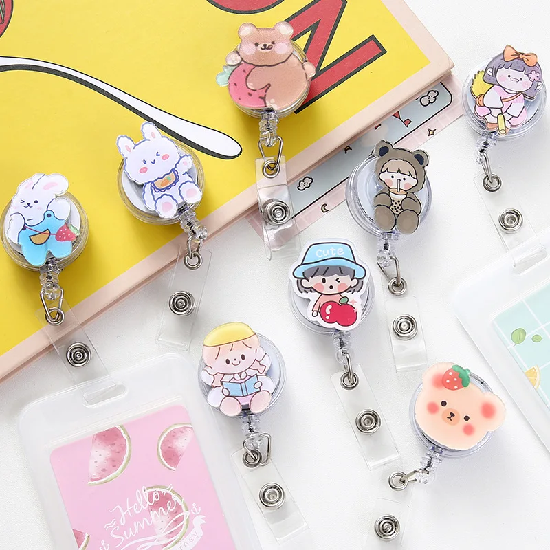 7.5cm Easy Pull Button ID Department Brand Name Badge Holder Rolling Key Chain Clip School Student Office Telescopic Keyring
7.5cm Easy Pull Button ID Department Brand Name Badge Holder Rolling Key Chain Clip School Student Office Telescopic Keyring