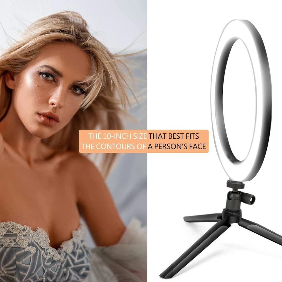 26CM RGB Fill Photography Lighting Phone Ringlight Tripod Stand Photo Led Selfie Bluetooth remote Ring Light Lamp Youtube Live
26CM RGB Fill Photography Lighting Phone Ringlight Tripod Stand Photo Led Selfie Bluetooth remote Ring Light Lamp Youtube Live