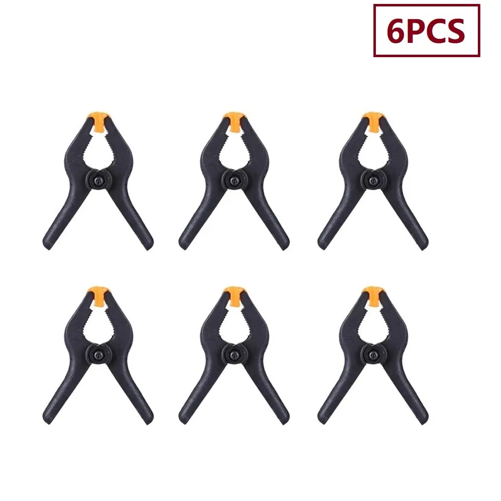 6Pcs 3 Inch DIY Tools Plastic Nylon Toggle Clamps Spring Clip For Woodworking Spring Clip Handle Repair Tools Outillage
6Pcs 3 Inch DIY Tools Plastic Nylon Toggle Clamps Spring Clip For Woodworking Spring Clip Handle Repair Tools Outillage