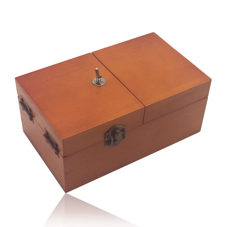 Decompression Toys Diy Assembled Turns Itself Off Useless Box Leave Me Alone Machine Box with Real Wood for Gifts or Desk Toys
Decompression Toys Diy Assembled Turns Itself Off Useless Box Leave Me Alone Machine Box with Real Wood for Gifts or Desk Toys
