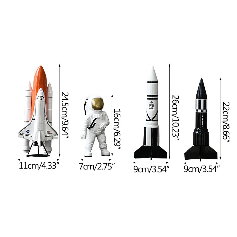 Customized Simple Modern Astronaut Astronaut Decoration Crafts Decoration Decoration Space Shuttle Rocket Model Home Ornaments
Customized Simple Modern Astronaut Astronaut Decoration Crafts Decoration Decoration Space Shuttle Rocket Model Home Ornaments