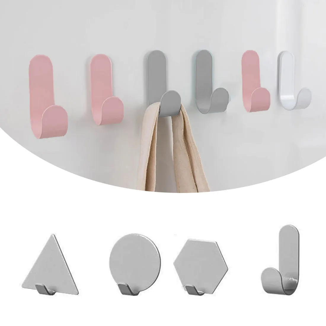 Punch-free load-bearing hook wall mount wall strong and seamless sticking hook behind dormitory door nail-free sticking hook
Punch-free load-bearing hook wall mount wall strong and seamless sticking hook behind dormitory door nail-free sticking hook