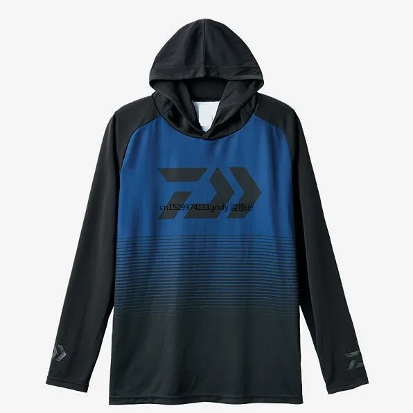 2021 New Men Daiwa Fishing Clothing Uv Protection Moisture Wicking Breathable Long Sleeve Hooded Fishing Shirt Camisas Pesca
2021 New Men Daiwa Fishing Clothing Uv Protection Moisture Wicking Breathable Long Sleeve Hooded Fishing Shirt Camisas Pesca