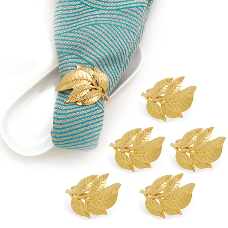 1pcs Golden Leaf Napkin Rings Wedding Event Decoration Fashion Dining Table Napkin Holder Party Table Top Decor Supplies
1pcs Golden Leaf Napkin Rings Wedding Event Decoration Fashion Dining Table Napkin Holder Party Table Top Decor Supplies