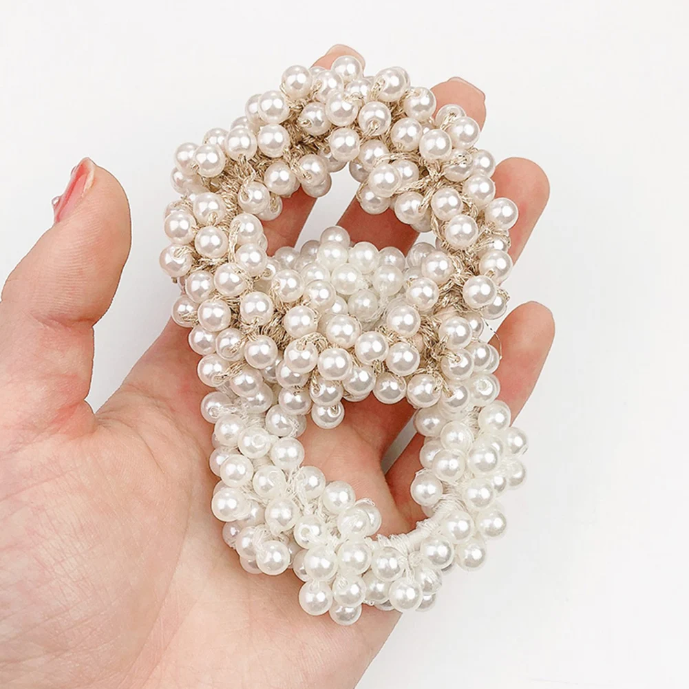 22 Colors Woman Elegant Pearl Hair Ties Beads Girls Scrunchies Rubber Bands Ponytail Holders Hair Accessories Elastic Hair Band
22 Colors Woman Elegant Pearl Hair Ties Beads Girls Scrunchies Rubber Bands Ponytail Holders Hair Accessories Elastic Hair Band