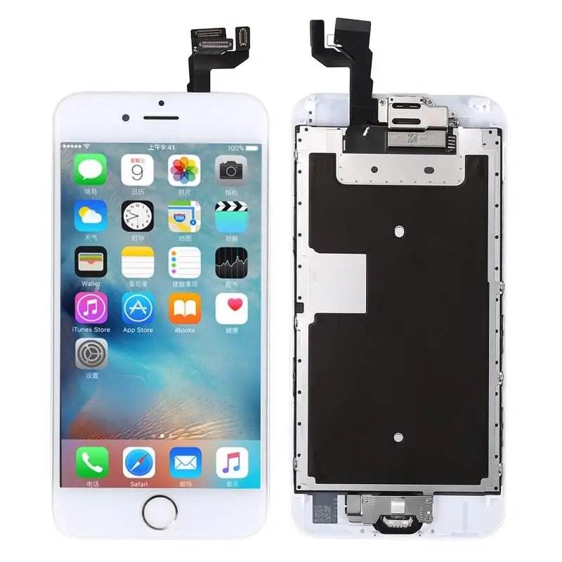 AAA +++ LCD Display Screen For IPhone 6S 4.7'' Touch Screen Digitizer LCD Assembly Replacement+ Free Home Button + Front Camera 
AAA +++ LCD Display Screen For IPhone 6S 4.7'' Touch Screen Digitizer LCD Assembly Replacement+ Free Home Button + Front Camera