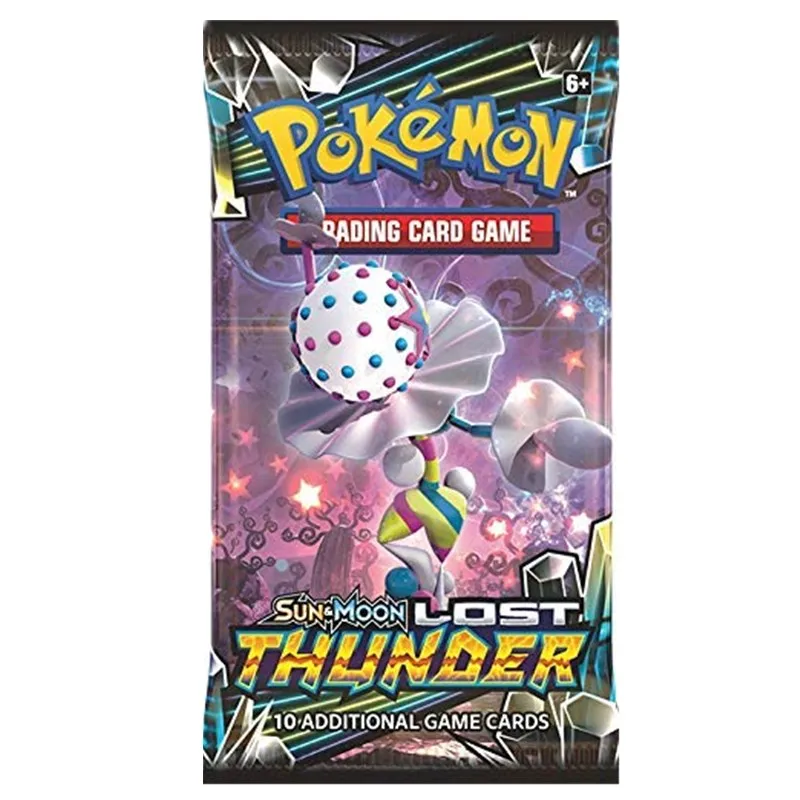 324Pcs Album Pokemon Cards Tcg: Sun & Moon Lost Thunder Booster Box(Pack of 36)Collectible Trading Card Game Gift for Kids Toys
324Pcs Album Pokemon Cards Tcg: Sun & Moon Lost Thunder Booster Box(Pack of 36)Collectible Trading Card Game Gift for Kids Toys