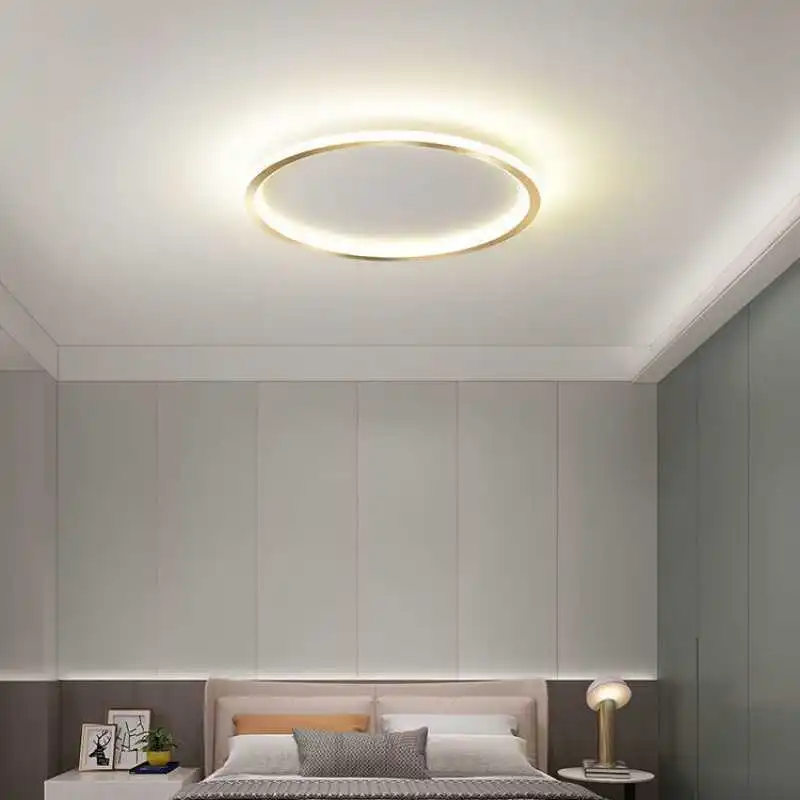 Simple bedroom lamp golden ceiling lamp simple modern net red Nordic lamp creative master bedroom room lighting
Simple bedroom lamp golden ceiling lamp simple modern net red Nordic lamp creative master bedroom room lighting