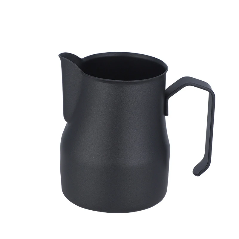 Italian Style Black 450ML Non Stick Coating Stainless Steel Milk Frothing Jug Milk Pitcher Milk Coffee Cappuccino Latte Art
Italian Style Black 450ML Non Stick Coating Stainless Steel Milk Frothing Jug Milk Pitcher Milk Coffee Cappuccino Latte Art