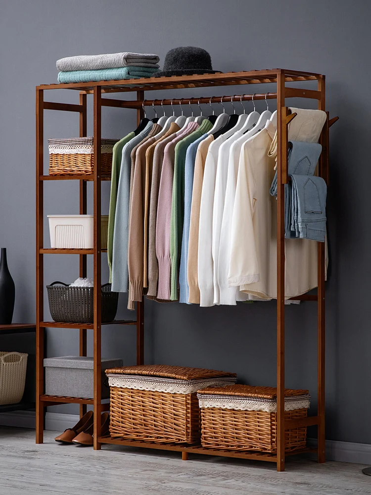Bamboo material simple wardrobe thickened board fabric assembly economical wardrobe large capacity design simple modern solid
Bamboo material simple wardrobe thickened board fabric assembly economical wardrobe large capacity design simple modern solid