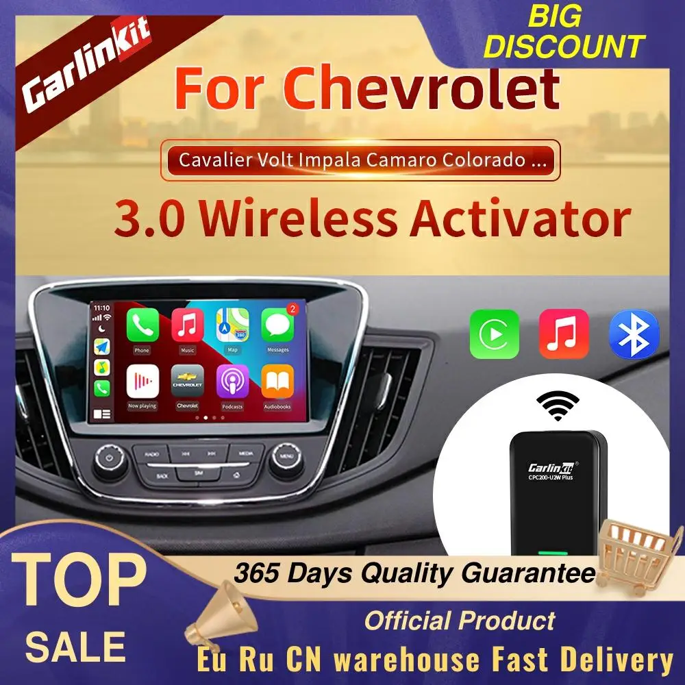 Carlinkit 3.0 2021 Wireless CarPlay Adapter For Chevrolet Cavalier Volt Impala Camaro Colorado Corvette Malibu Sail LOVA IOS 14
Carlinkit 3.0 2021 Wireless CarPlay Adapter For Chevrolet Cavalier Volt Impala Camaro Colorado Corvette Malibu Sail LOVA IOS 14