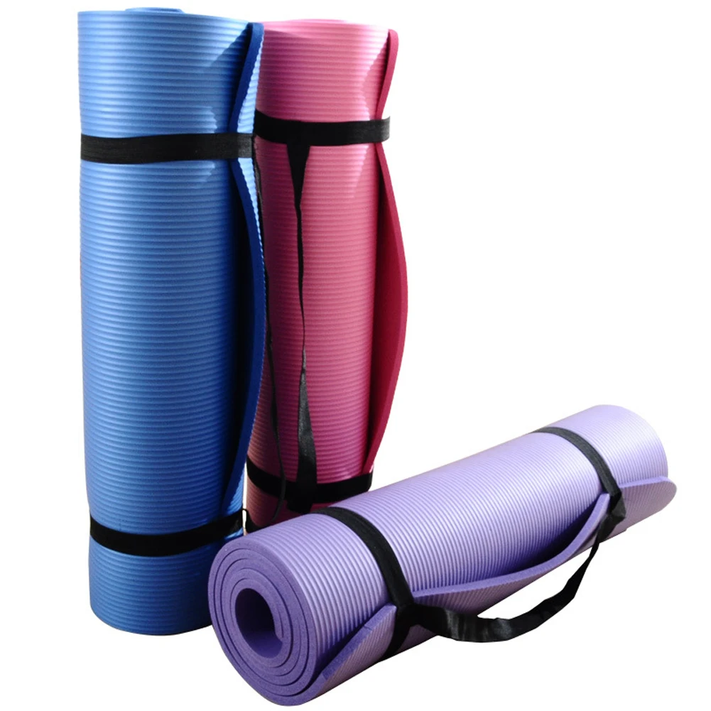 Yoga Mat 10mm High Density Non-Slip Multi-Function Exercise Yoga Mat with Carrying Strap and Pouch
Yoga Mat 10mm High Density Non-Slip Multi-Function Exercise Yoga Mat with Carrying Strap and Pouch