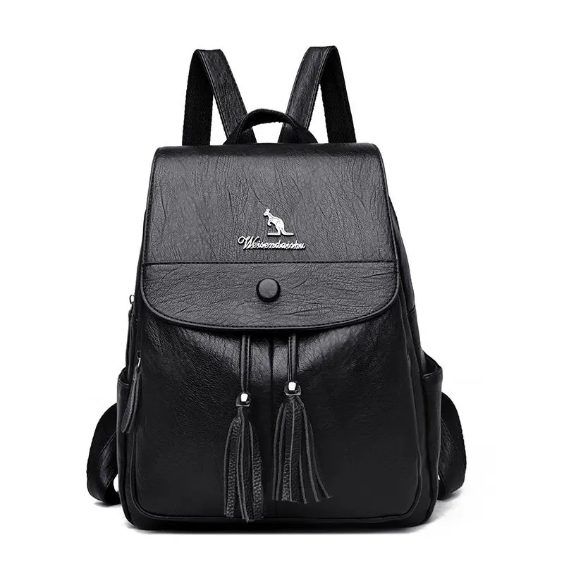 2022 New Fashion Leather Backpacks High Quality Female Vintage Mochilas Backpack Female Casual Travel Bag Fashion Women's Bags
2022 New Fashion Leather Backpacks High Quality Female Vintage Mochilas Backpack Female Casual Travel Bag Fashion Women's Bags