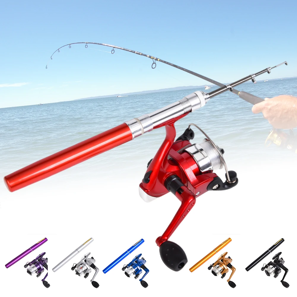 Fishing Rod Mini Telescopic Pocket Fish Pen Aluminum Alloy Fishing Rod and Reel Wheel Fishing Tackles Accessories Fast delivery
Fishing Rod Mini Telescopic Pocket Fish Pen Aluminum Alloy Fishing Rod and Reel Wheel Fishing Tackles Accessories Fast delivery