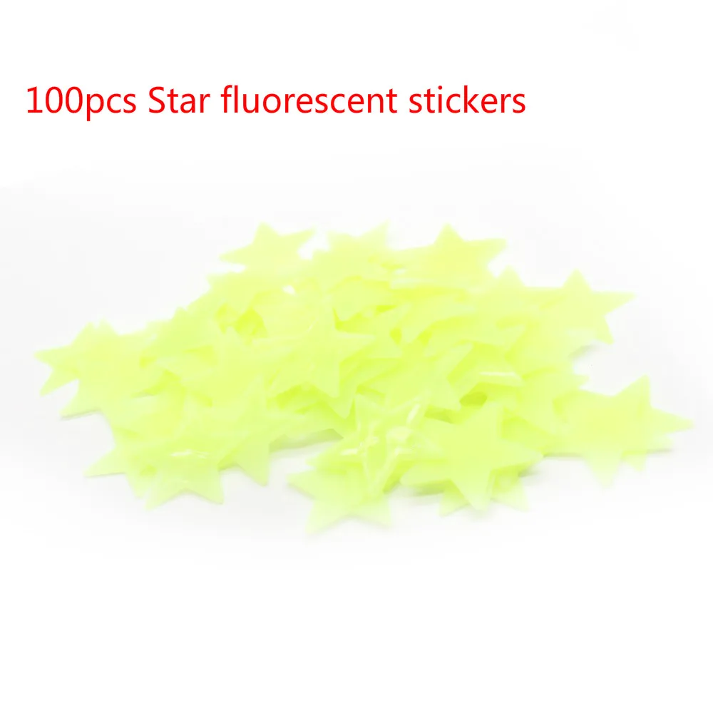 100Pcs Luminous Star Sticker Bedroom Sofa Fluorescent Painting Toy PVC Sticker Glowing Kids Toys in the Dark
100Pcs Luminous Star Sticker Bedroom Sofa Fluorescent Painting Toy PVC Sticker Glowing Kids Toys in the Dark