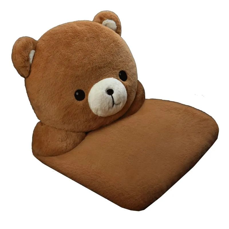 Brown Teddy Bear plush doll Winter Office Car Seat Cushion Backrest Cartoon soft warm plush single car seat cushion cute doll
Brown Teddy Bear plush doll Winter Office Car Seat Cushion Backrest Cartoon soft warm plush single car seat cushion cute doll