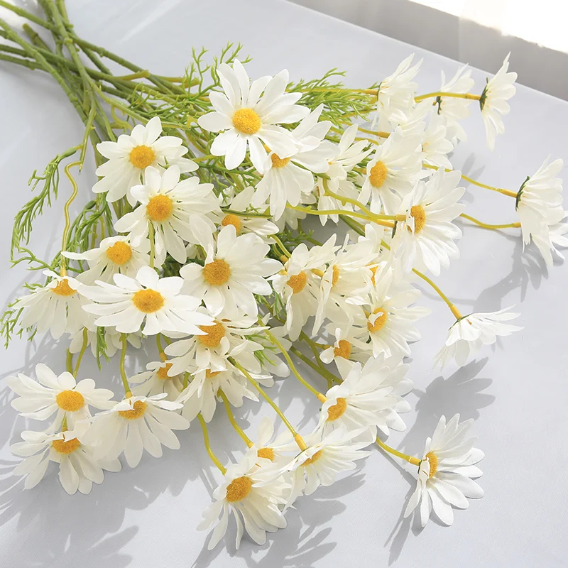 10 Pcs Artificial Flowers Daisy Flower Branch Silk Flowers for Crafting Home Decoration Accessories Mother's Day
10 Pcs Artificial Flowers Daisy Flower Branch Silk Flowers for Crafting Home Decoration Accessories Mother's Day
