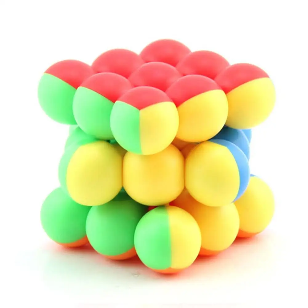 Round Ball 3x3x3 Magic Cube Professional Circular 3*3*3 Speed Cube Puzzle Toys For Educational Children Puzzle Toys Gifts
Round Ball 3x3x3 Magic Cube Professional Circular 3*3*3 Speed Cube Puzzle Toys For Educational Children Puzzle Toys Gifts