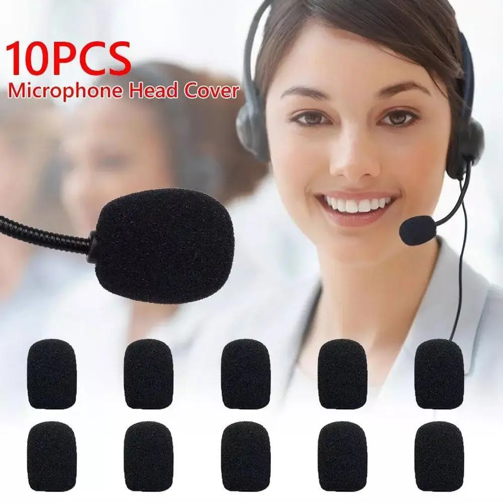 10PCS Microphone Windscreen Sponge Cover Headset Mic Foam Cover Cap For Gooseneck Protective Mic Meeting E2N8
10PCS Microphone Windscreen Sponge Cover Headset Mic Foam Cover Cap For Gooseneck Protective Mic Meeting E2N8