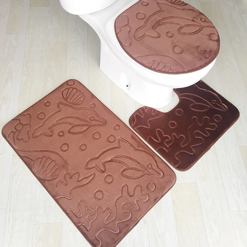 3Pcs/Set Bathroom Bath Mat Set Toilet Rugs Flannel Anti Slip Shower Carpets Set Home Toilet Lid Cover Shower Room Rug Floor Mats
3Pcs/Set Bathroom Bath Mat Set Toilet Rugs Flannel Anti Slip Shower Carpets Set Home Toilet Lid Cover Shower Room Rug Floor Mats
