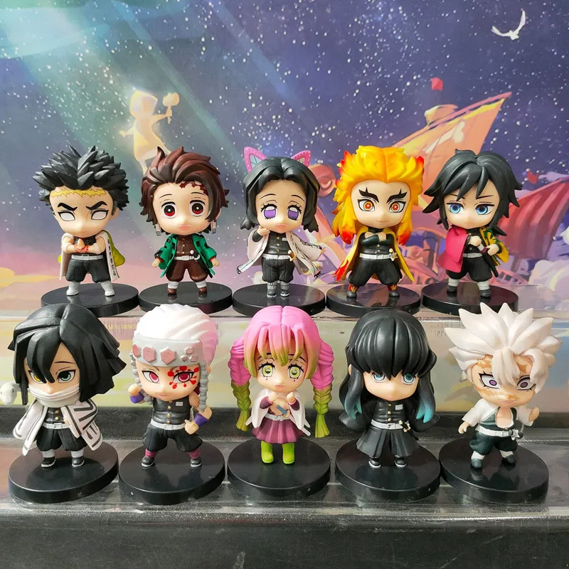 Anime 7CM Demon Slayer Kimetsu no Yaiba figure Kamado Tanjirou Action Figure Agatsuma Zenitsu Nezuko Warrior PVC Model Toys
Anime 7CM Demon Slayer Kimetsu no Yaiba figure Kamado Tanjirou Action Figure Agatsuma Zenitsu Nezuko Warrior PVC Model Toys