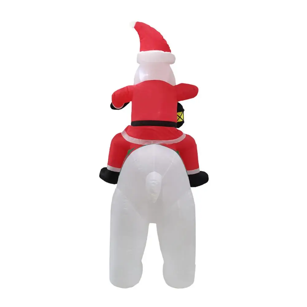 Inflatable Riding Polar Bear Santa Claus New Year Gifts Merry Christmas Decorations for Home Outdoor Garden Party Toys
Inflatable Riding Polar Bear Santa Claus New Year Gifts Merry Christmas Decorations for Home Outdoor Garden Party Toys