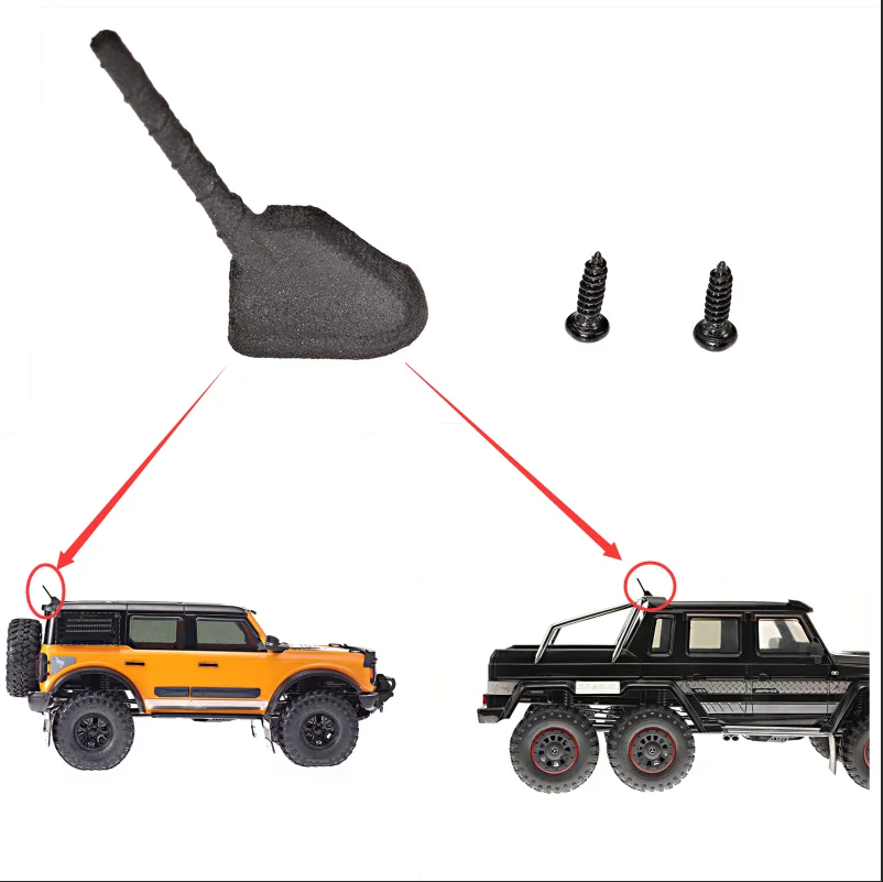 DJ 1/10 Roof Decoration Antenna New Bronco Universal RC Car Upgrade Accessories Parts carro de control remoto
DJ 1/10 Roof Decoration Antenna New Bronco Universal RC Car Upgrade Accessories Parts carro de control remoto