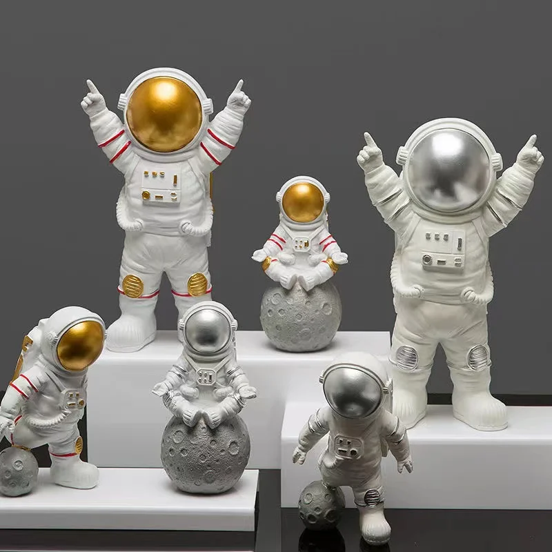 Astronaut Figurines Resin Spaceman Moon Sculpture Home Table Decoration Cosmonaut Statues Miniatures Ornament Xmas Gift Kids Toy
Astronaut Figurines Resin Spaceman Moon Sculpture Home Table Decoration Cosmonaut Statues Miniatures Ornament Xmas Gift Kids Toy