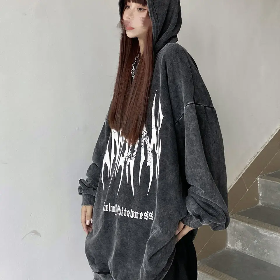Anime Women letter hoodies sweatshirts Gothic Loose Hip Hop Style Streetwear Tops Vintage Punk Casual Harajuku clothing s161
Anime Women letter hoodies sweatshirts Gothic Loose Hip Hop Style Streetwear Tops Vintage Punk Casual Harajuku clothing s161