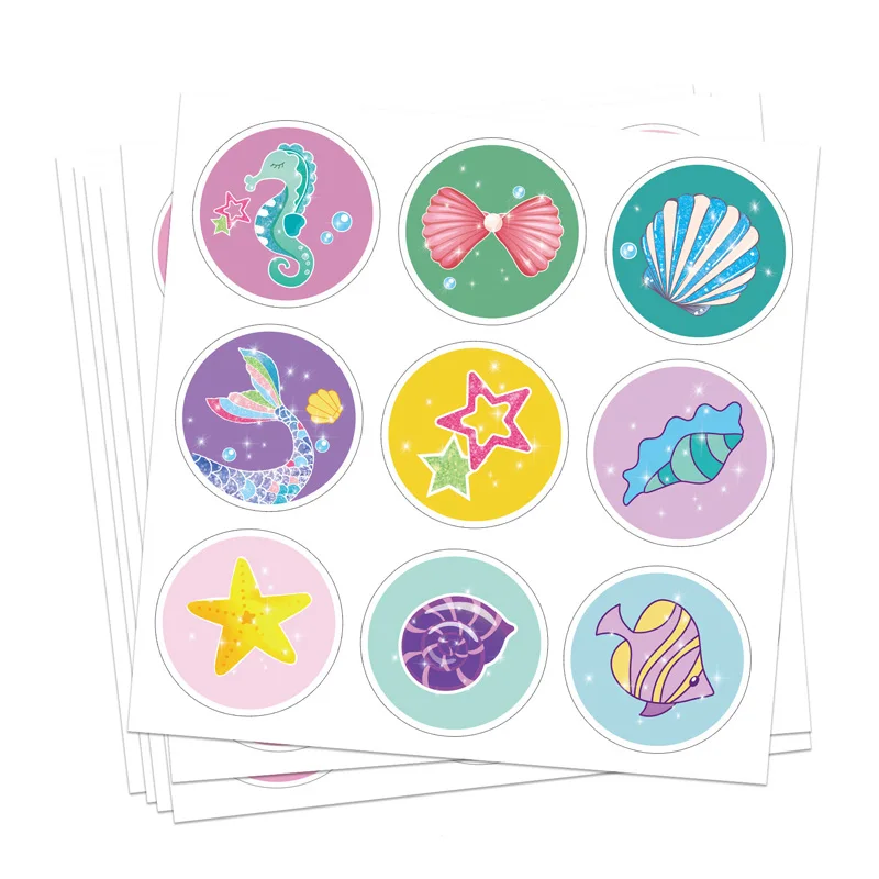 Mermaid Theme Candy Treat Packaging Bags with Seal Label Sticker Kids Mermaid Birthday Party Decorations Baby Shower Wedding 
Mermaid Theme Candy Treat Packaging Bags with Seal Label Sticker Kids Mermaid Birthday Party Decorations Baby Shower Wedding