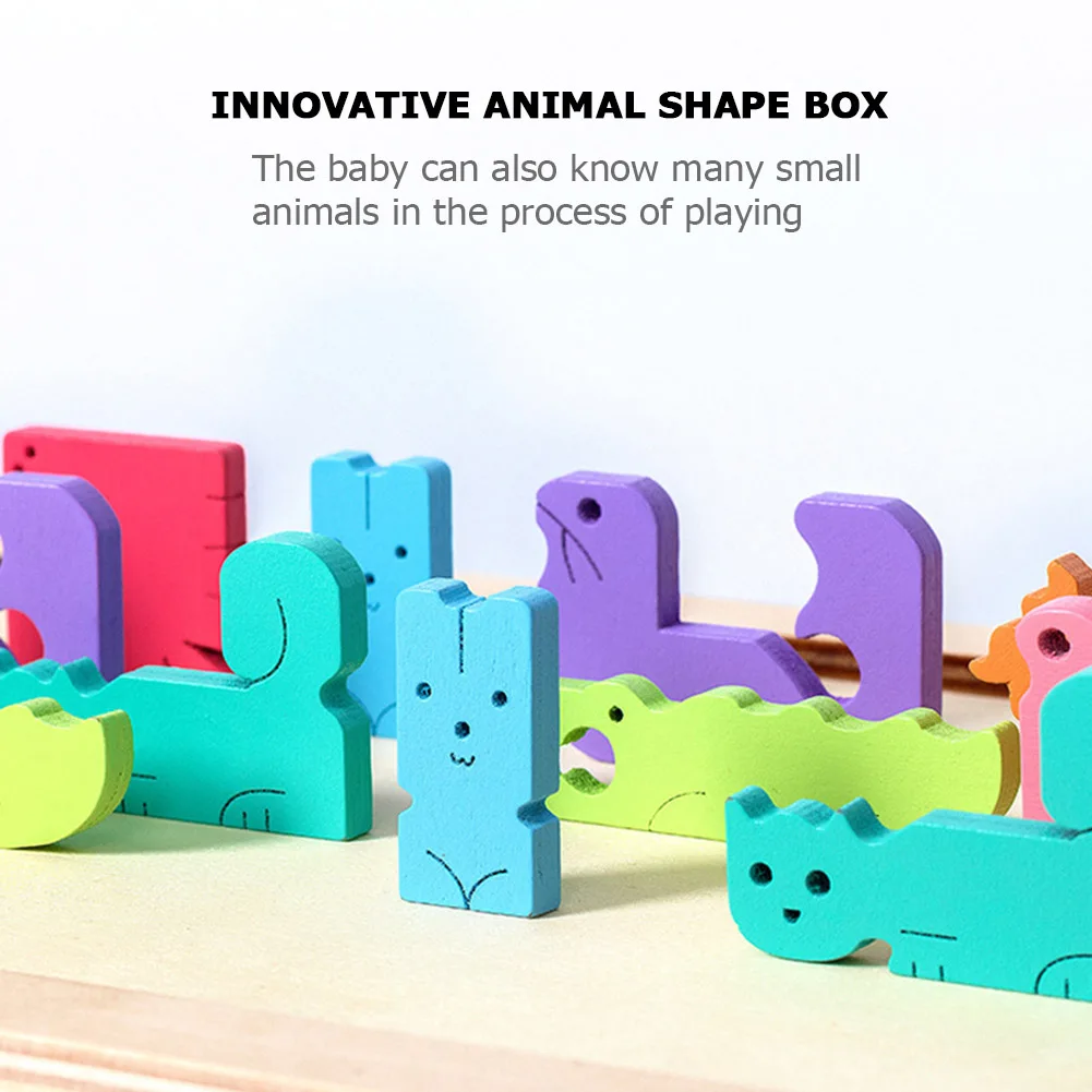 Kids Creative Animal Pattern Jigsaw 3D Wooden Colorful Tetris Puzzle Toys Intellectual Early Educational Baby Puzzle Toys
Kids Creative Animal Pattern Jigsaw 3D Wooden Colorful Tetris Puzzle Toys Intellectual Early Educational Baby Puzzle Toys