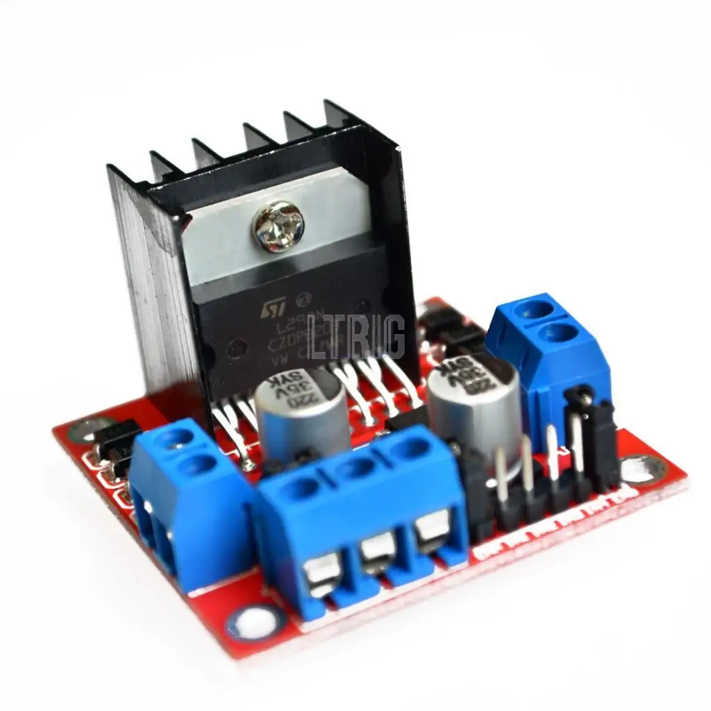 LTRIG custom 1Pcs Smart Electronics L298N Stepper DC Motor Driver Shield Expansion Development Board for arduino DIY Car Robot
LTRIG custom 1Pcs Smart Electronics L298N Stepper DC Motor Driver Shield Expansion Development Board for arduino DIY Car Robot